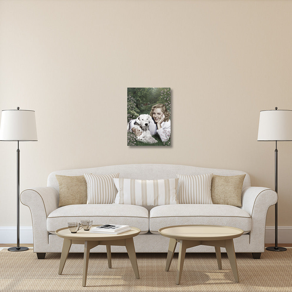 "Jean Arthur" Stretched Canvas Giclee by Hollywood Photo Archive, 22x30"
