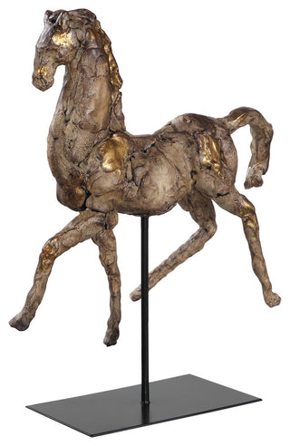 Caballo Dorado Horse Sculpture