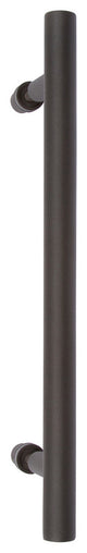 Barn Door Round Pull Handle, Black
