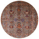 Ahgly Company Indoor Round Mid-Century Modern Area Rugs, 7' Round