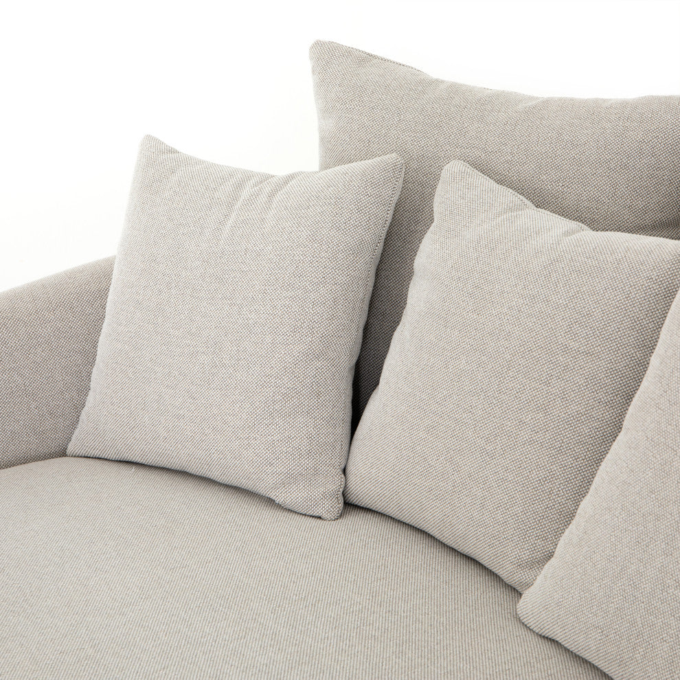 Chloe Media Lounger-Delta Bisque