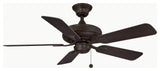 Edgewood 44" Indoor/Outdoor Ceiling Fan-Dark Bronze With Dark Walnut Blades