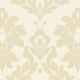 Stripes And Damasks, Classic Damask Stripes Beige, Cream Wallpaper Sample