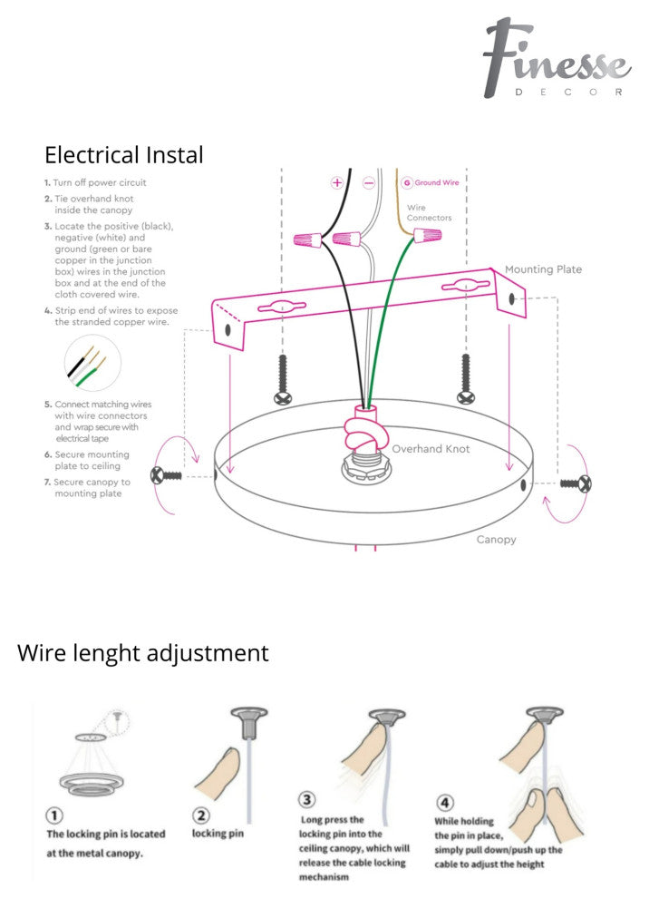Copenhagen Dimmable Integrated LED Chandelier, Chrome, Without Smart Dimmer