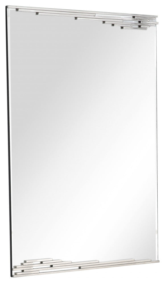 Striped Falling Wall Mirror