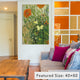 "Butterflies And Poppies" Wrapped Canvas Art Print, 40x26x1.5