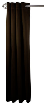 Heavy Duty Drapery Single Panel, Chocolate, 150"x96"