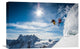 "Jumping Legends" Stretched Canvas Giclee by Tristan Shu, 22x15"