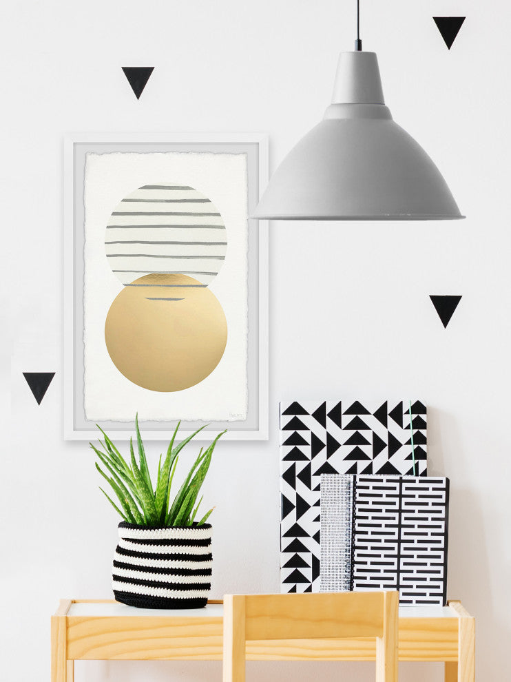 "Waverly Circle" Framed Painting Print, 16"x24"