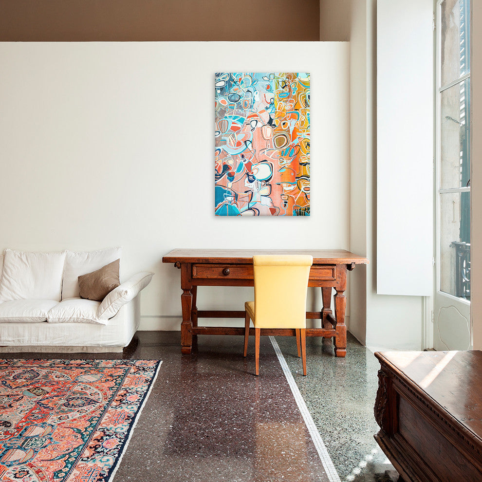 "Aluminum" by Rebecca Moy, 40"x26"