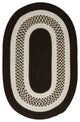 Colonial Mills Flowers Bay FB81 Brown Indoor/Outdoor Area Rug, Oval 2'x4'