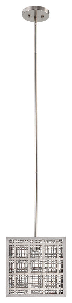 Uttermost Pendleton 1 Light Nickel Pendant