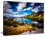 "Long View of Seven Rila Lakes" Canvas Print