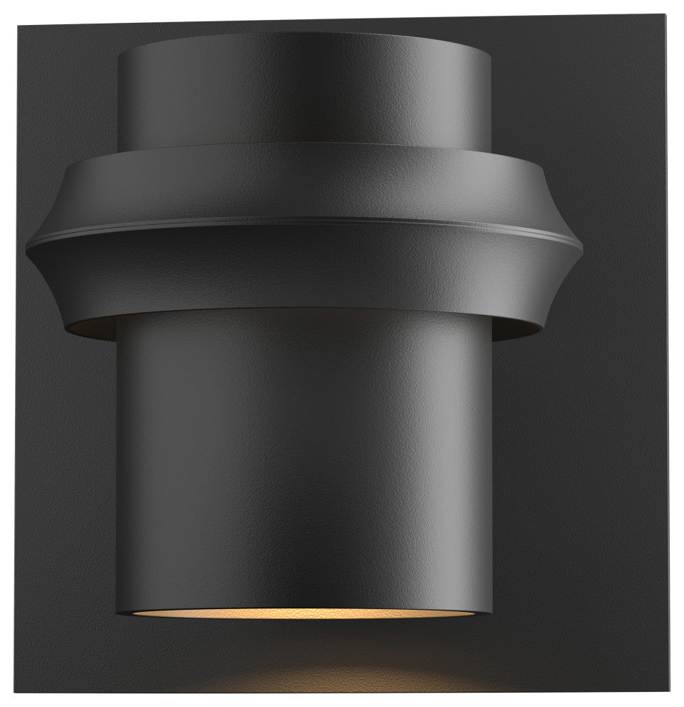 Twilight Large Dark Sky Friendly Outdoor Sconce, Coastal Black Finish