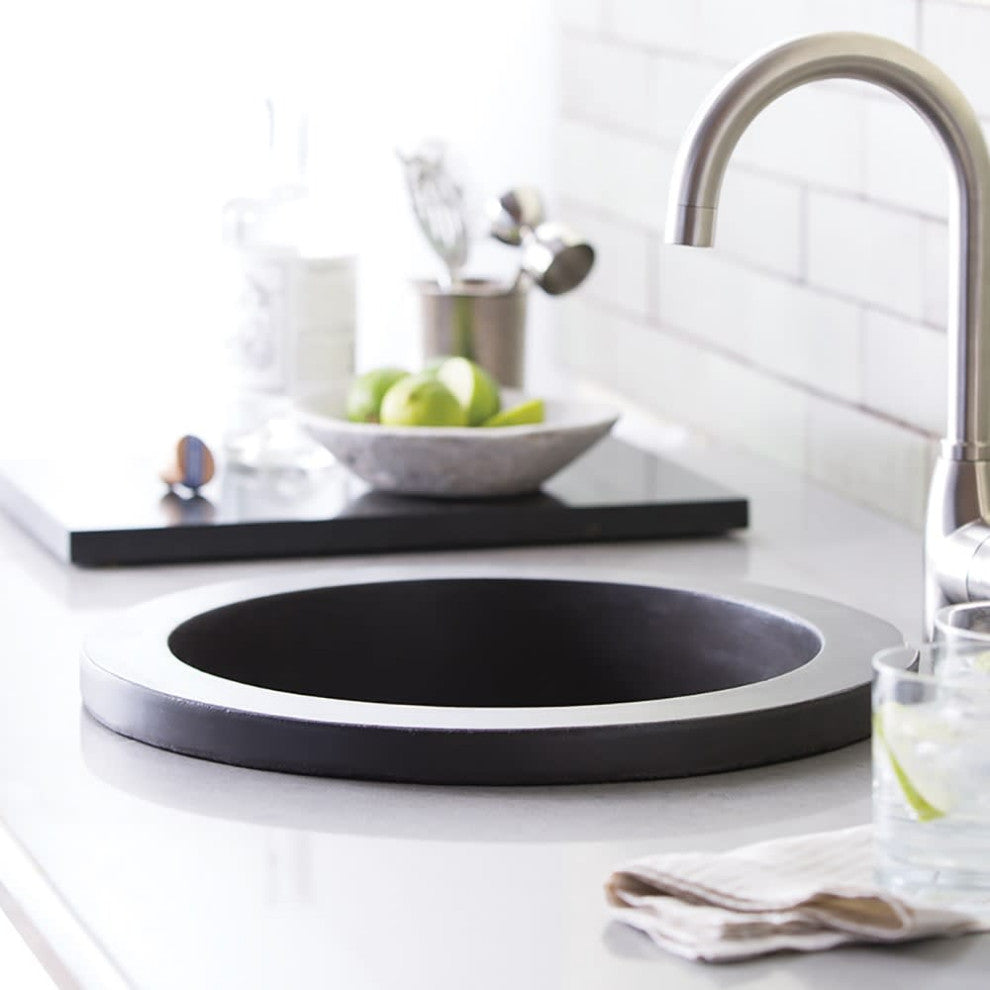 Native Trails NSB1607 NativeStone 16" Undermount Single Basin - Slate