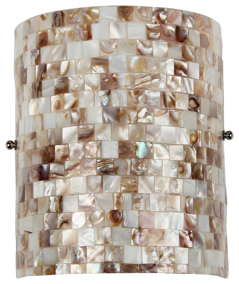 SHELLEY Mosaic 1 Light Wall Sconce 8.3inches Wide