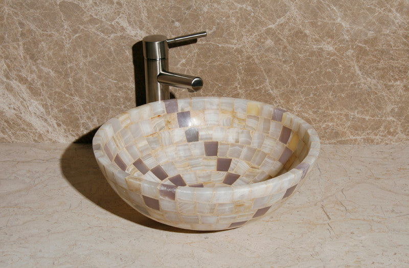 L-VMR-SS-16WL Polished #20 Vessel Sink