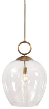 Uttermost Calix Large Blown Glass 1-Light Pendant