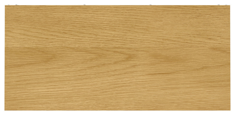 Banting SOLID HARDWOOD Mid Century Bookcase, Oak Veneer