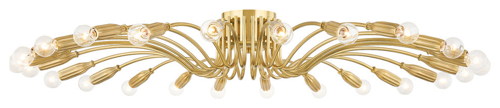 Barney 24 Light Semi Flush