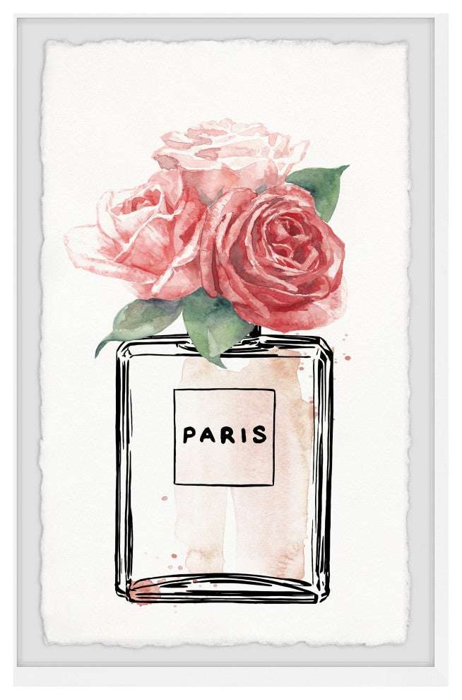 "I Love Your Scent" Framed Painting Print, 12x18