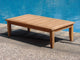 5-Piece Sam Outdoor Teak Sectional Sofa Set & Sunbrella Cushions Dolce Mango