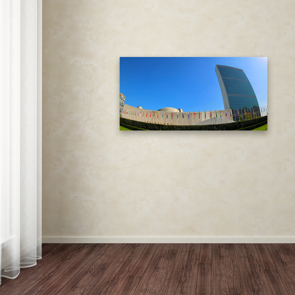 CATeyes 'United Nations 2' Canvas Art, 47x24