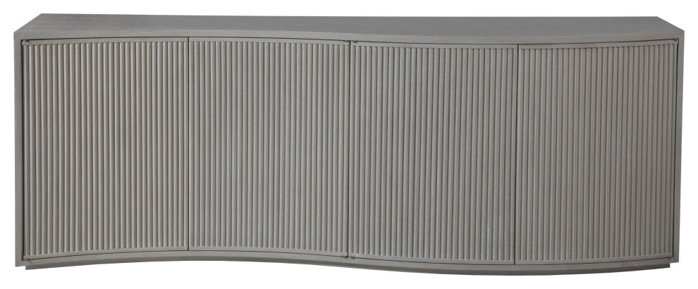 Misty Gray Mavericks Media Console