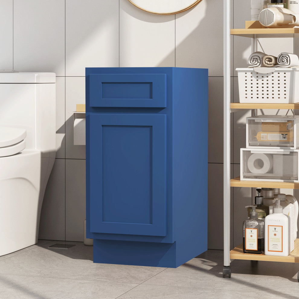 Vanity Art Vanity Cabinet, 15", Blue