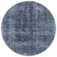 Ahgly Company Indoor Round Mid-Century Modern Area Rugs, 7' Round