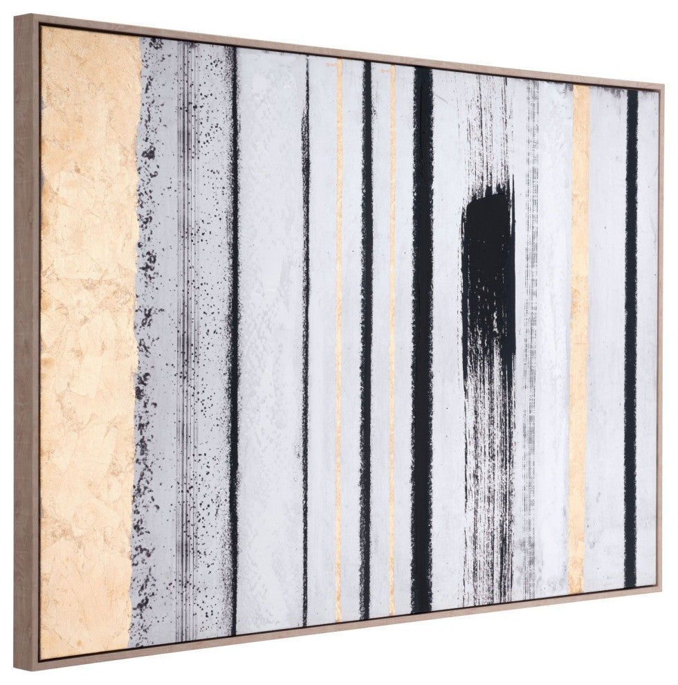 Wall Art, Canvas, Black, Gold, Living Lounge Cafe Room Hotel Lobby Hospitality