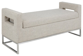 Madison Park Crawford Soft Close Storage Bench