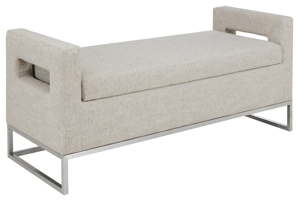Madison Park Crawford Soft Close Storage Bench