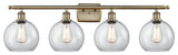 Innovations Lighting 516-4W-AB-G122-8-LED 4 Light 36" Bath Vanity Light