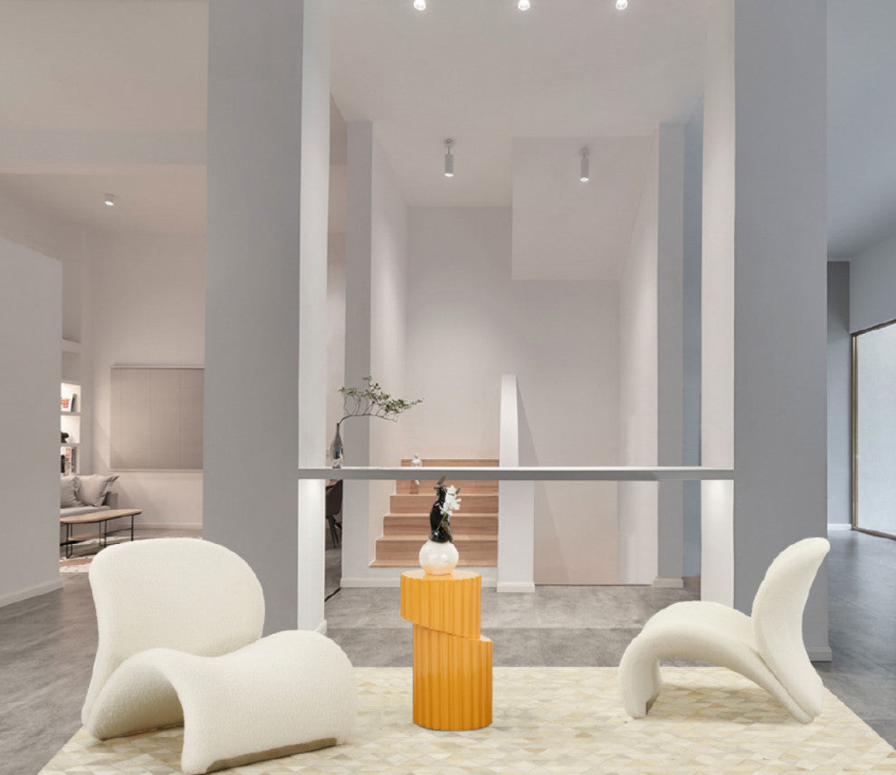 Modrest Donovan Modern White Accent Chair