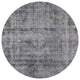 Ahgly Company Indoor Round Mid-Century Modern Area Rugs, 8' Round