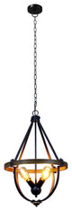 CHLOE Lighting CH6H808TT20-UP4 Farmhouse-Style Two-Toned 4 Light Pendant