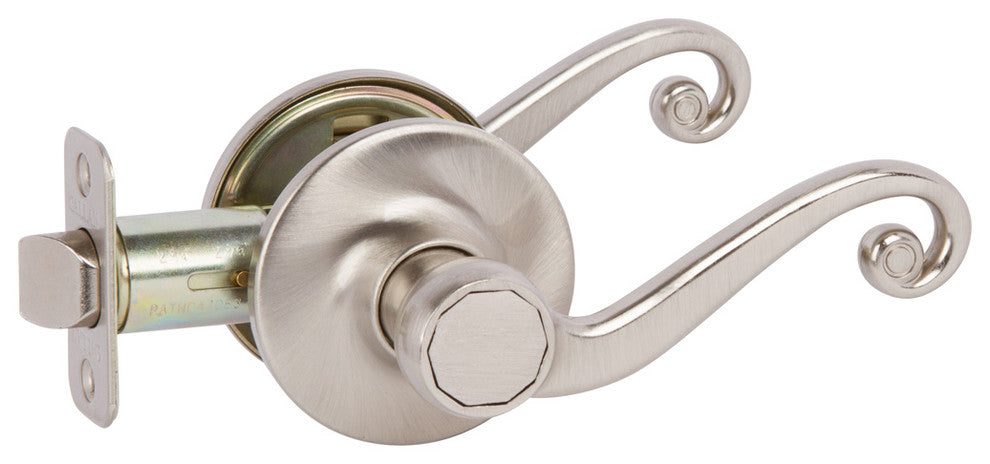 Callan Lexington Passage Lever Set, Satin Nickel