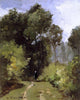 Camille Pissarro In the Woods, Gallery Wrapped Canvas Print, 20"x25"