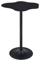 Coaster Keanu Modern Metal Pedestal Cloud-Shaped Top Bar Table in Black