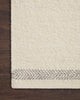 Loloi Reyla Ivory / Silver 2'-6" x 7'-9" Area Rug