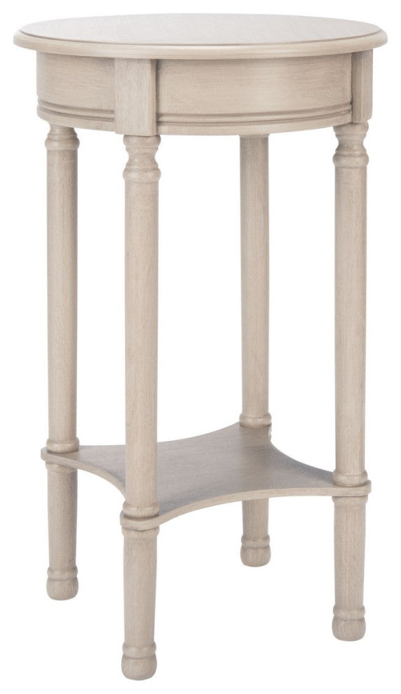 Safavieh Tinsley Round Accent Table, Greige