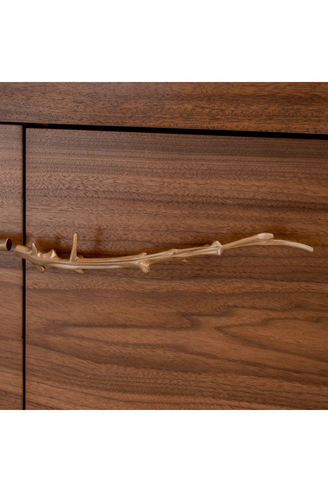 Walnut Veneer 4-Door Dresser, Eichholtz Charford