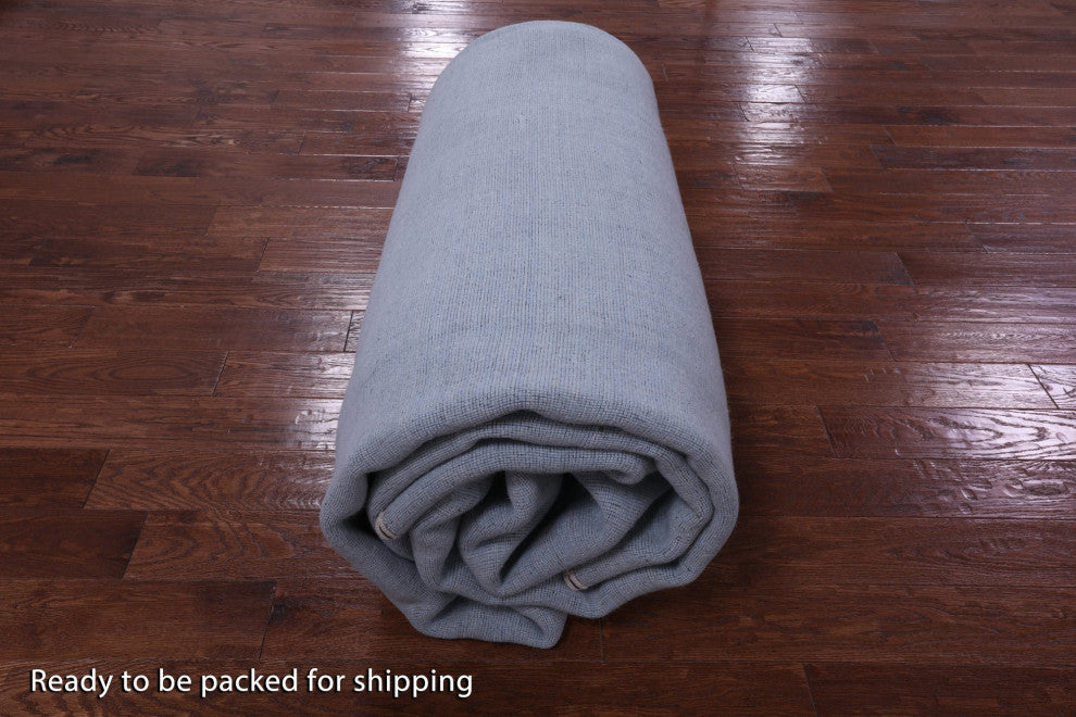 10' 1" X 13' 11" Persian Gabbeh Hand-Knotted Rug Q11373