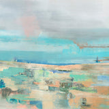 Low Tide I - 54 x 54 by Nancy Ngo