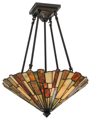 17W Delta Jadestone Semi-Flushmount