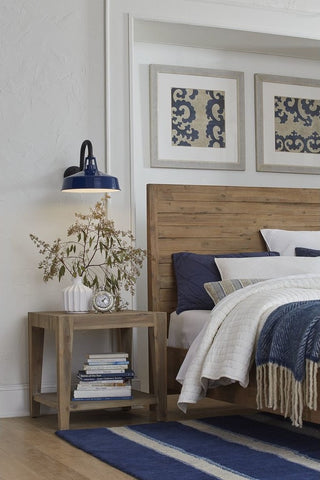 Cedar Springs Collection 1-Light Extra Large Wall Lantern, Navy