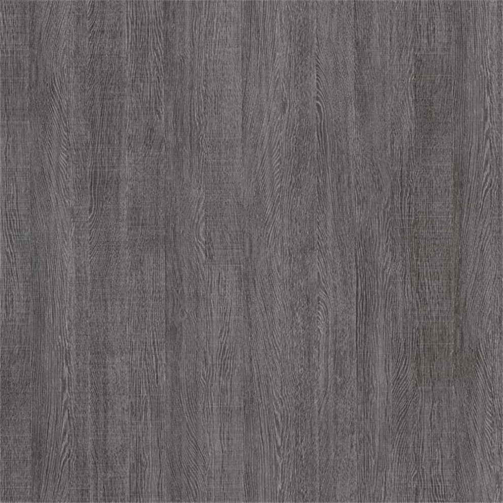 Atlin Designs 115" Wood Queen Wall Bed Kit Set with 6 Drawers in Bark Gray