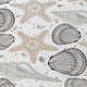 Indoor/Outdoor Seabreeze SZ4 Silver Machine Washable 8' x 10' Rug