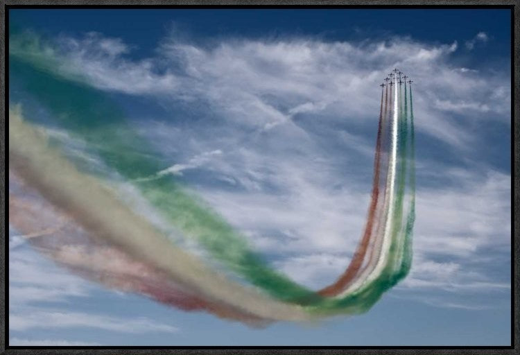 "Pan - Italian National Acrobatic Team"  by Fabrizio Vendramin, 23x16"